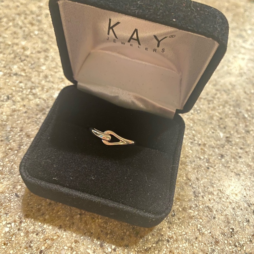 Love + be loved sterling silver river